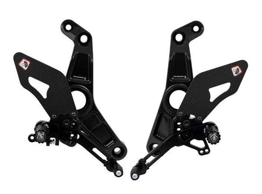 PRM12R01 - DUCABIKE Ducati Monster 1200R Adjustable Pilot Rearset