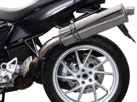 DELKEVIC BMW F800GT Slip-on Exhaust Stubby 18"