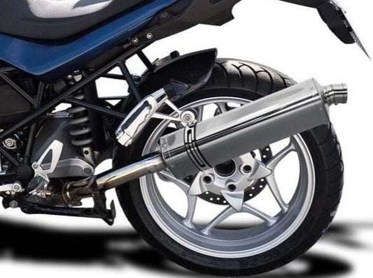 DELKEVIC BMW R1200R (06/10) Slip-on Exhaust Stubby 17" Tri-Oval