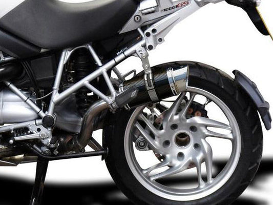 DELKEVIC BMW R1200GS (04/09) Slip-on Exhaust Mini 8" Carbon