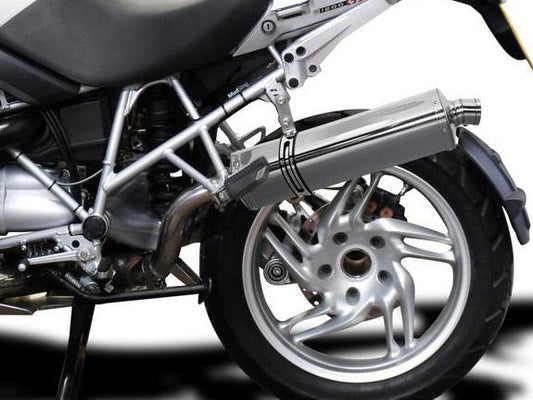 DELKEVIC BMW R1200GS (04/09) Slip-on Exhaust Stubby 17" Tri-Oval