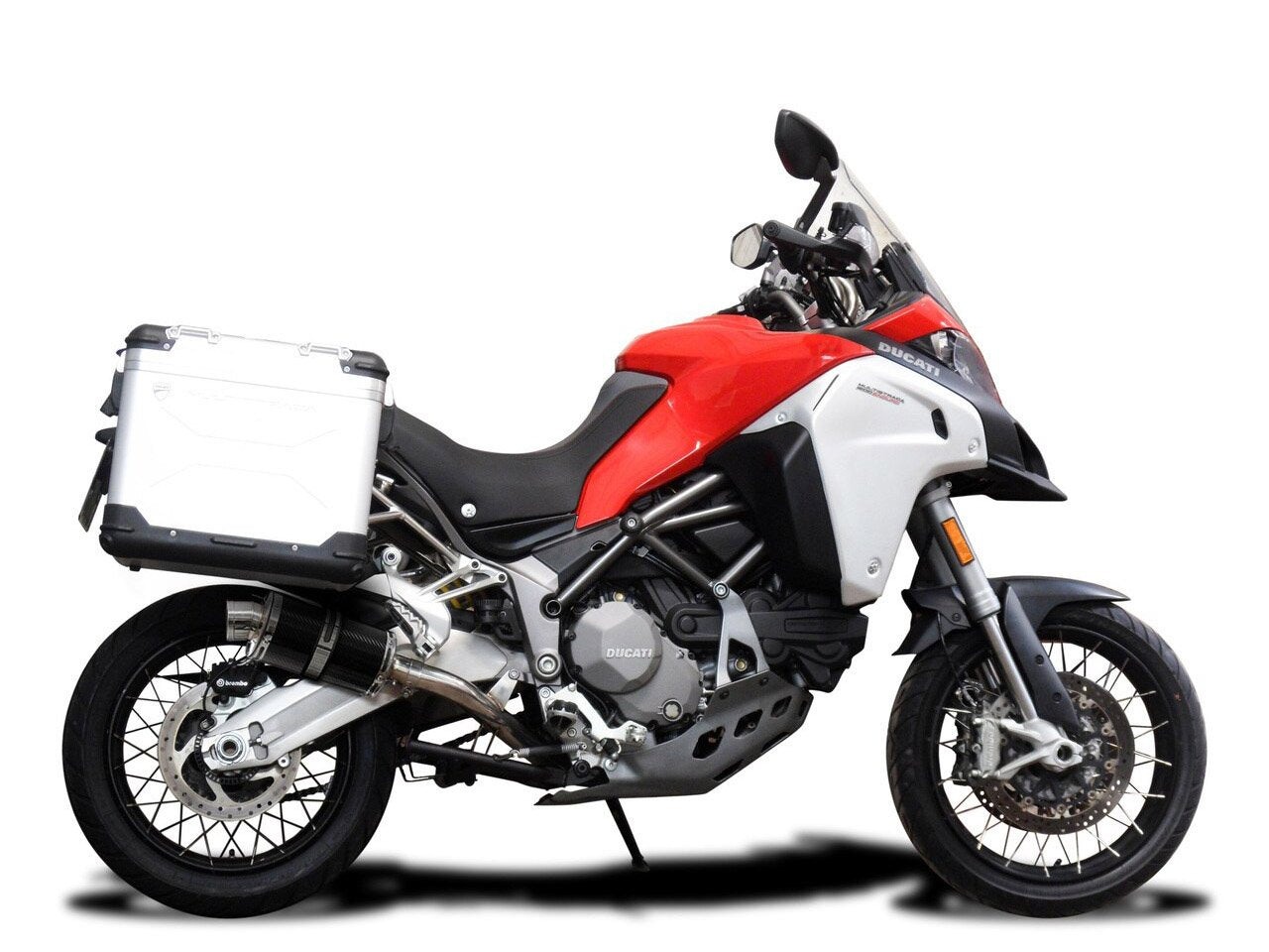 DELKEVIC Ducati Multistrada 1200 (15/18) Slip-on Exhaust DS70 9" Carbon