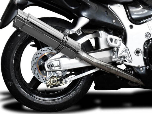 DELKEVIC Suzuki GSXR1300 Hayabusa (99/07) Full 4-1 Exhaust System with SL10 14" Silencer
