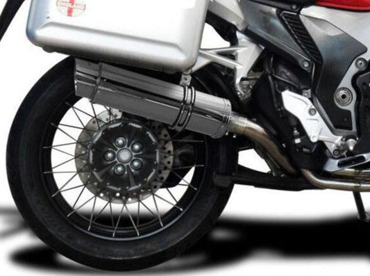 DELKEVIC Honda VFR1200X Crosstourer Full Exhaust System with SL10 14" Silencer