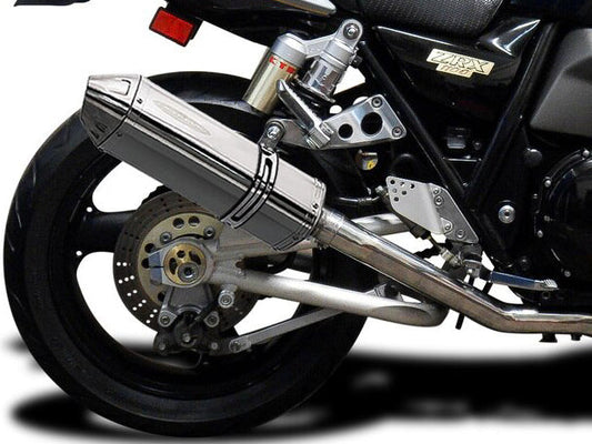 DELKEVIC Kawasaki ZRX1100 / ZRX1200 Full Exhaust System 13" Tri-Oval