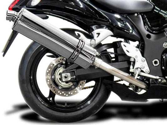 DELKEVIC Suzuki GSXR1300 Hayabusa (08/20) Full 4-1 Exhaust System with Stubby 18" Silencer