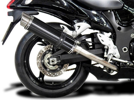 DELKEVIC Suzuki GSXR1300 Hayabusa (08/20) Full 4-1 Exhaust System with DL10 14" Carbon Silencer