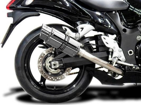 DELKEVIC Suzuki GSXR1300 Hayabusa (08/20) Full De-Cat 4-2 Exhaust System with Mini 8" Silencers