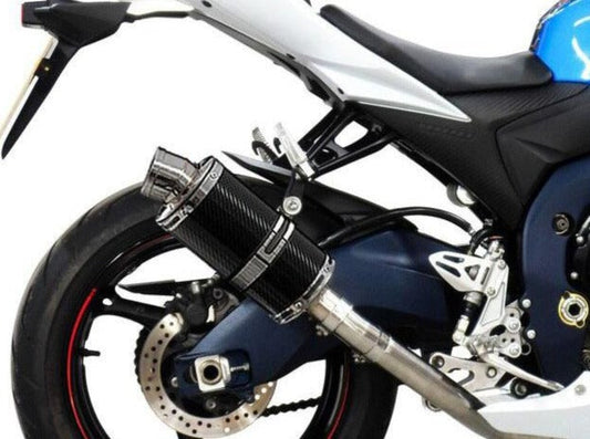 DELKEVIC Suzuki GSX-R1000 (12/16) Full Exhaust System with DS70 9" Carbon Silencer