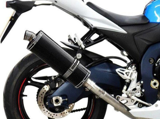 DELKEVIC Suzuki GSX-R1000 (12/16) Full Exhaust System with Stubby 14" Carbon Silencer