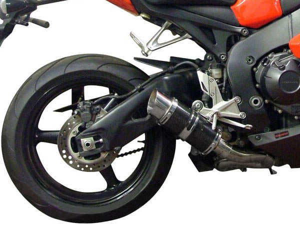 DELKEVIC Honda CBR1000RR (08/16) Slip-on Exhaust Mini 8" Carbon