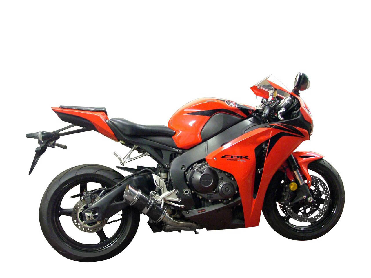 DELKEVIC Honda CBR1000RR (08/16) Slip-on Exhaust Mini 8" Carbon