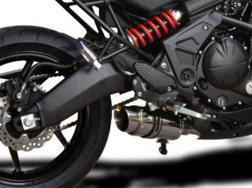 DELKEVIC Kawasaki Versys 650 (07/14) Full Exhaust System with Mini 8" Silencer