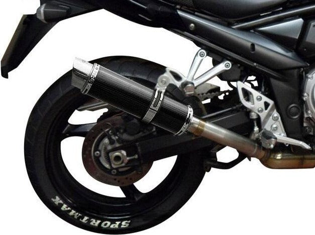 DELKEVIC Suzuki GSF1250 Bandit Full Exhaust System with DL10 14" Carbon Silencer
