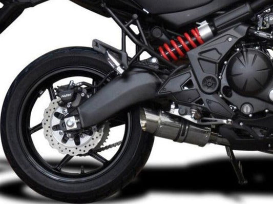 DELKEVIC Kawasaki KLE650 Versys (15/21) Full Exhaust System Mini 8"