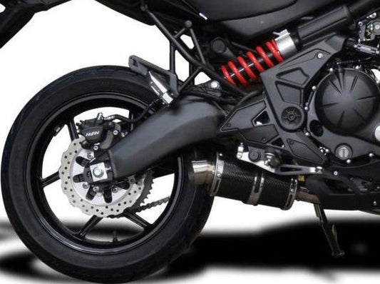 DELKEVIC Kawasaki KLE650 Versys (15/21) Full Exhaust System DS70 9" Carbon