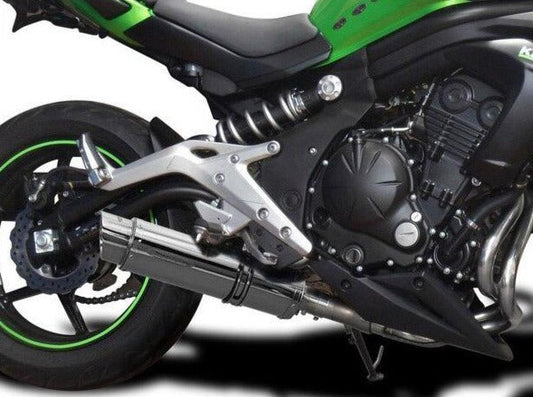 DELKEVIC Kawasaki Ninja 650 / ER-6 Full Exhaust System with SL10 14" Silencer