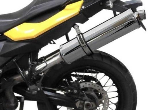 DELKEVIC BMW F650GS / F700GS / F800GS Slip-on Exhaust Stubby 18"
