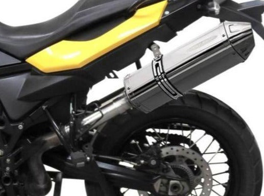 DELKEVIC BMW F650GS / F700GS / F800GS Slip-on Exhaust 13" Tri-Oval
