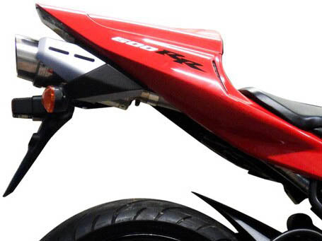 DELKEVIC Honda CBR600RR (03/04) Slip-on Exhaust Mini 8"