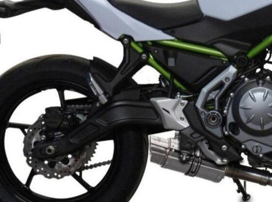 DELKEVIC Kawasaki Z650 Full Exhaust System with Mini 8" Silencer