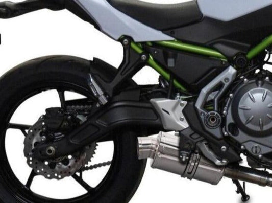 DELKEVIC Kawasaki Z650 Full Exhaust System with SS70 9" Silencer