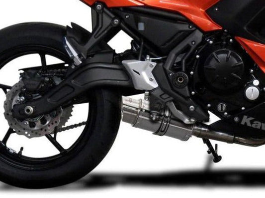 DELKEVIC Kawasaki Ninja 650 (2017 – ) Full Exhaust System Mini 8"