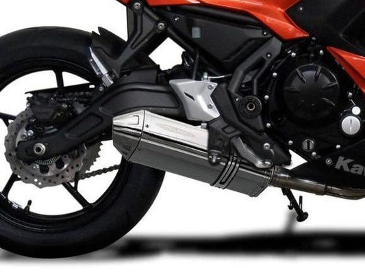 DELKEVIC Kawasaki Ninja 650 (2017 – ) Full Exhaust System 13" Tri-Oval