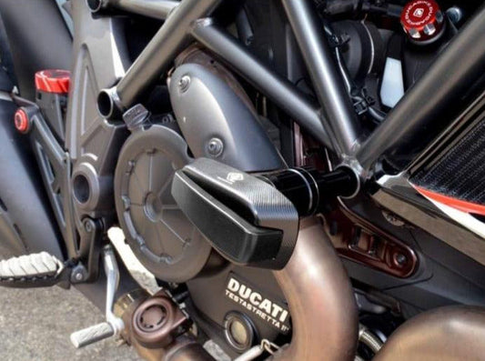 PTDV01 - DUCABIKE Ducati Diavel 1200 (10/18) Frame Crash Protection Siders