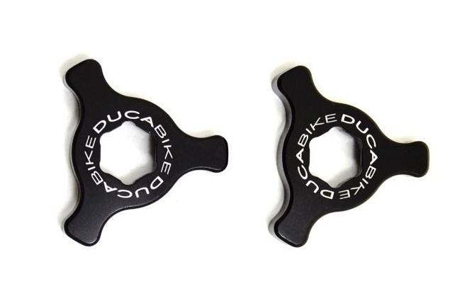 RF1901 - DUCABIKE Ducati Monster / Multistrada Fork Spring Preload Adjusters (19 mm)