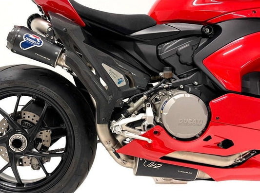 D220 - TERMIGNONI Ducati Panigale V2 / Streetfighter (2020+) Titanium Full Exhaust System (SBK replica; racing only)