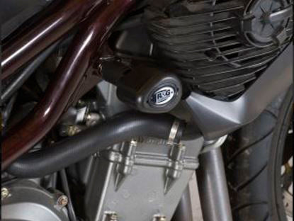 CP0325 - R&G RACING Benelli TNT 1130 Cafe Racer Frame Crash Protection Sliders "Aero"