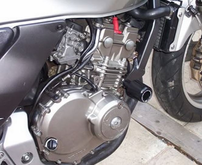 CP0087 - R&G RACING Honda CB250F Hornet Frame Crash Protection Sliders "Classic"
