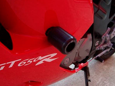 CP0189 - R&G RACING Hyosung GT650R/S Frame Crash Protection Sliders "Classic"